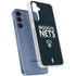 NBA Brooklyn Nets Standard - Black Galaxy S24 Clear Case