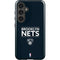 NBA Brooklyn Nets Standard - Black Galaxy S24 Impact Case