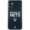 NBA Brooklyn Nets Standard - Black Galaxy S24 Plus Clear Case