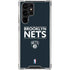 NBA Brooklyn Nets Standard - Black Galaxy S24 Ultra Clear Case