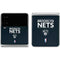 NBA Brooklyn Nets Standard - Black Galaxy Z Flip4 5G Skin