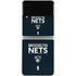 NBA Brooklyn Nets Standard - Black Galaxy Z Flip4 5G Skin