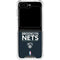 NBA Brooklyn Nets Standard - Black Galaxy Z Flip5 5G Clear Case