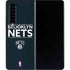NBA Brooklyn Nets Standard - Black Galaxy Z Fold4 5G Skin