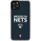 NBA Brooklyn Nets Standard - Black iPhone 11 Pro Clear Case