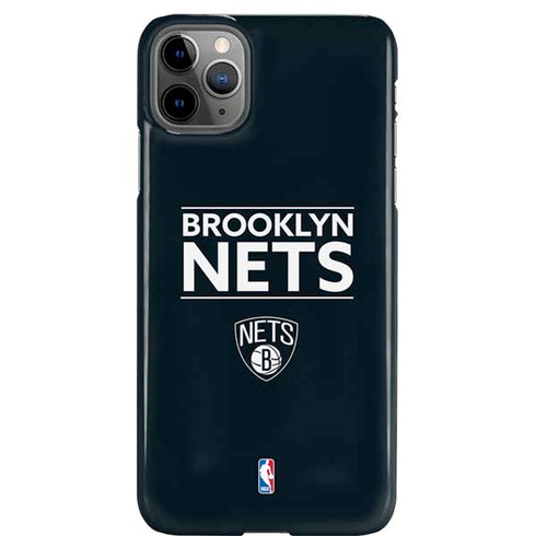 NBA Brooklyn Nets Standard - Black iPhone 11 Pro Max Lite Case