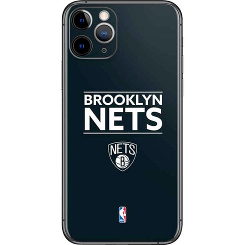 NBA Brooklyn Nets Standard - Black iPhone 11 Pro Skin
