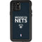 NBA Brooklyn Nets Standard - Black iPhone 11 Pro Waterproof Case