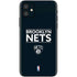 NBA Brooklyn Nets Standard - Black iPhone 11 Skin