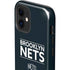 NBA Brooklyn Nets Standard - Black iPhone 12 Impact Case