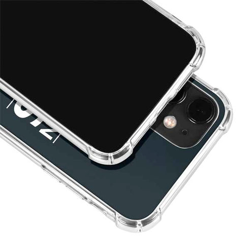 NBA Brooklyn Nets Standard - Black iPhone 12 Mini Clear Case