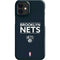 NBA Brooklyn Nets Standard - Black iPhone 12 Mini Lite Case