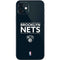 NBA Brooklyn Nets Standard - Black iPhone 12 Mini Skin