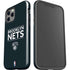 NBA Brooklyn Nets Standard - Black iPhone 12 Pro Impact Case