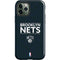 NBA Brooklyn Nets Standard - Black iPhone 12 Pro Max Impact Case