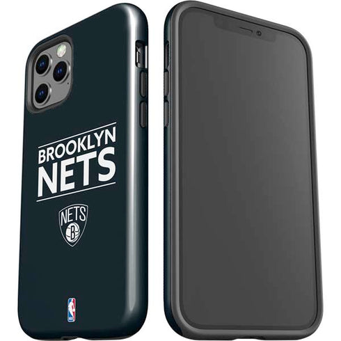 NBA Brooklyn Nets Standard - Black iPhone 12 Pro Max Impact Case