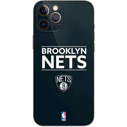 NBA Brooklyn Nets Standard - Black iPhone 12 Pro Max Skin