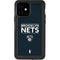 NBA Brooklyn Nets Standard - Black iPhone 12 Waterproof Case