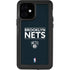 NBA Brooklyn Nets Standard - Black iPhone 12 Waterproof Case