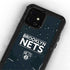 NBA Brooklyn Nets Standard - Black iPhone 12 Waterproof Case