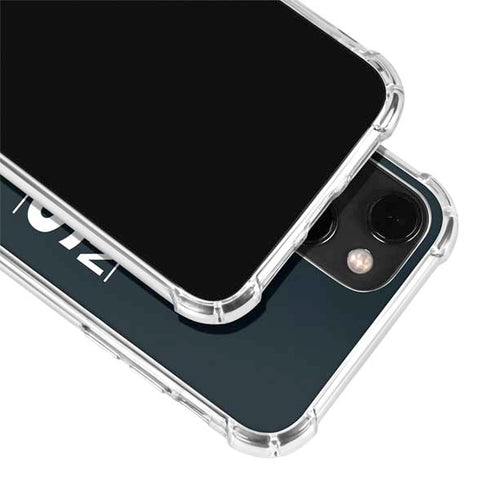 NBA Brooklyn Nets Standard - Black iPhone 13 Mini Clear Case