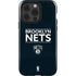 NBA Brooklyn Nets Standard - Black iPhone 13 Pro Impact Case