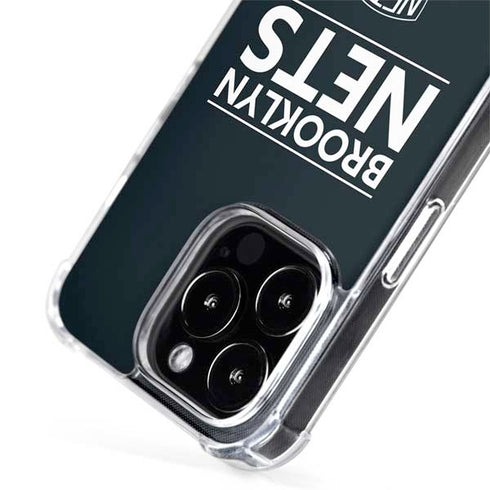 NBA Brooklyn Nets Standard - Black iPhone 13 Pro MagSafe Case