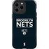 NBA Brooklyn Nets Standard - Black iPhone 13 Pro Max Impact Case