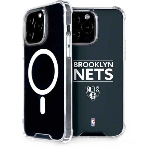 NBA Brooklyn Nets Standard - Black iPhone 13 Pro Max MagSafe Case