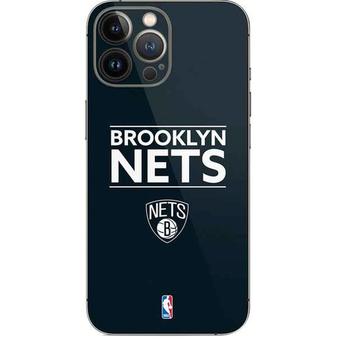 NBA Brooklyn Nets Standard - Black iPhone 13 Pro Max Skin