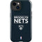 NBA Brooklyn Nets Standard - Black iPhone 15 Plus Impact Case