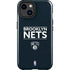 NBA Brooklyn Nets Standard - Black iPhone 15 Plus Impact Case