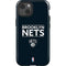 NBA Brooklyn Nets Standard - Black iPhone 14 Impact Case