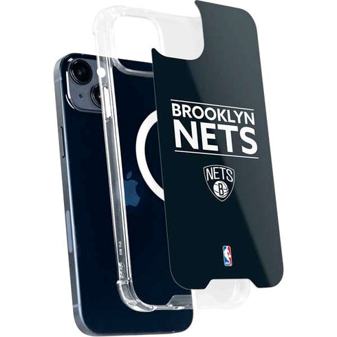 NBA Brooklyn Nets Standard - Black iPhone 14 Plus MagSafe Case