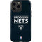 NBA Brooklyn Nets Standard - Black iPhone 15 Pro Max Impact Case