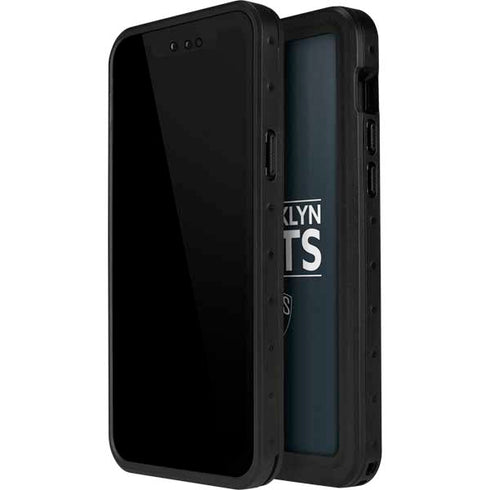 NBA Brooklyn Nets Standard - Black iPhone 14 Pro Max Waterproof Case
