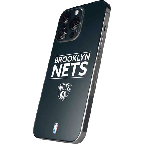 NBA Brooklyn Nets Standard - Black iPhone 14 Pro Skin
