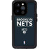 NBA Brooklyn Nets Standard - Black iPhone 14 Pro Waterproof Case