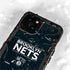 NBA Brooklyn Nets Standard - Black iPhone 15 Waterproof Case