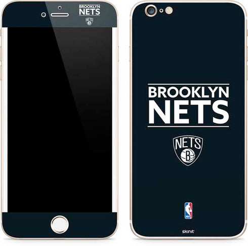NBA Brooklyn Nets Standard - Black iPhone 6/6s Plus Skin