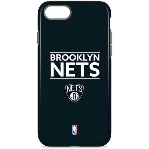 NBA Brooklyn Nets Standard - Black iPhone 8 Pro Case