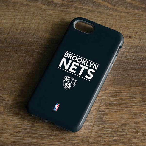 NBA Brooklyn Nets Standard - Black iPhone 8 Pro Case