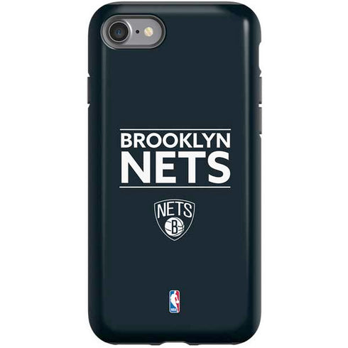 NBA Brooklyn Nets Standard - Black iPhone SE (2nd & 3rd Gen) Pro Case