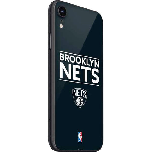 NBA Brooklyn Nets Standard - Black iPhone SE (2nd & 3rd Gen) Skin
