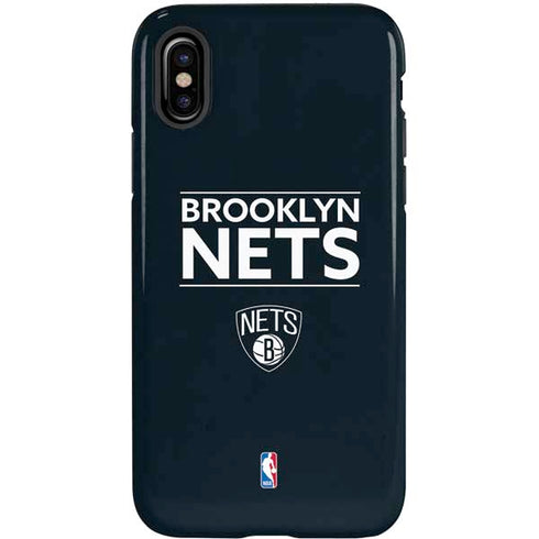NBA Brooklyn Nets Standard - Black iPhone X Pro Case