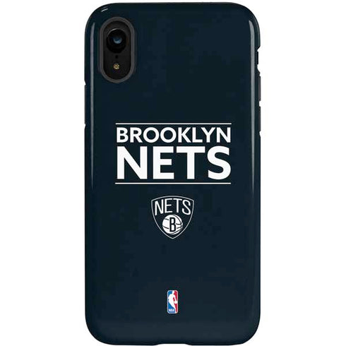NBA Brooklyn Nets Standard - Black iPhone XR Pro Case