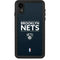 NBA Brooklyn Nets Standard - Black iPhone XR Waterproof Case