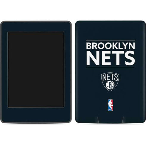 NBA Brooklyn Nets Standard - Black Amazon Kindle Skin