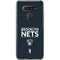 NBA Brooklyn Nets Standard - Black LG K51/Q51 Clear Case