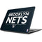 NBA Brooklyn Nets Standard - Black Apple MacBook Skin